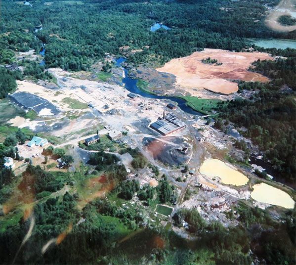 Terrain de Deloro en 1979