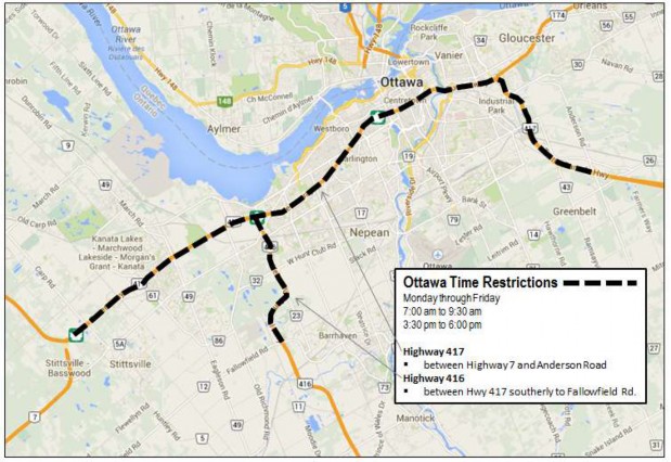 map of time restrictions