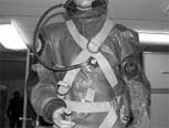 Photo of a cross-chest type diving harness