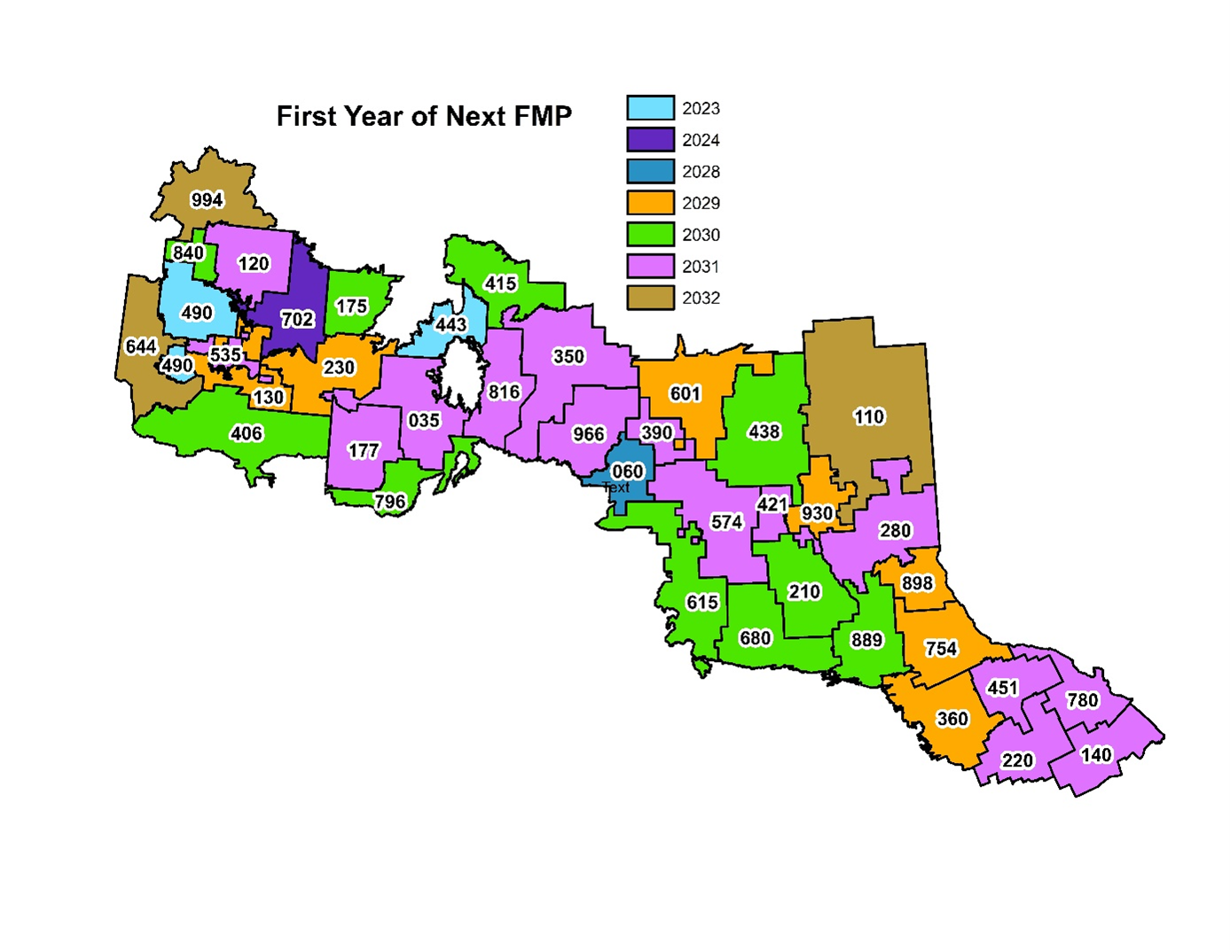 Management Units and Forest Management Plan Renewal Schedules ontario.ca