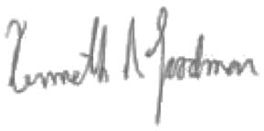 Kenneth R. Goodman signature