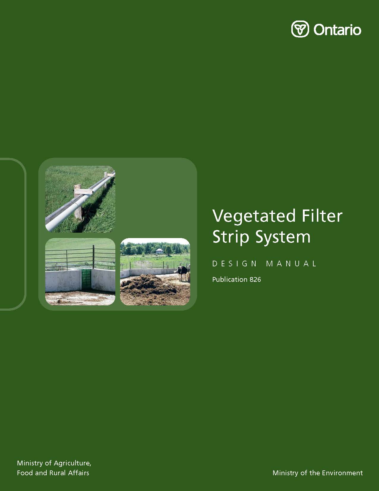 Vegetated Filter Strip System Design Manual