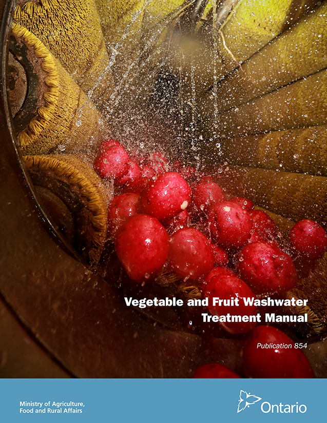 Vegetable and fruit washwater: Treatment manual cover 
