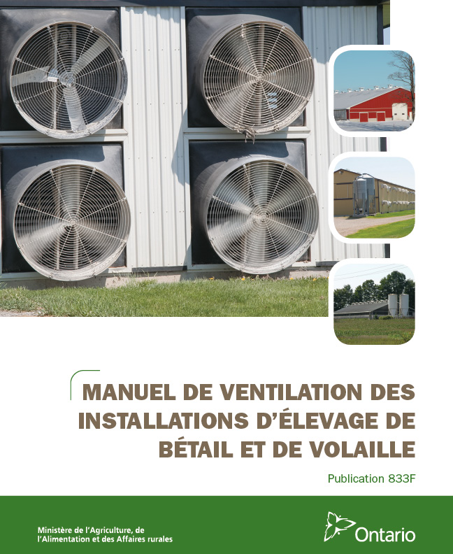 Manuel de ventilation des installations d’élevage de bétail et de volaille