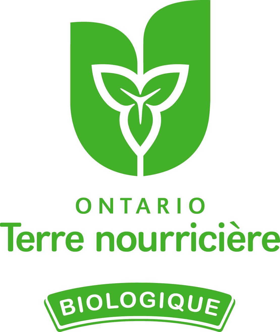 Logo Ontario, terre nourricière – Biologique