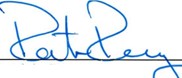 signature du Patricia Perez