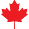 Icône de la feuille d'érable du Canada.