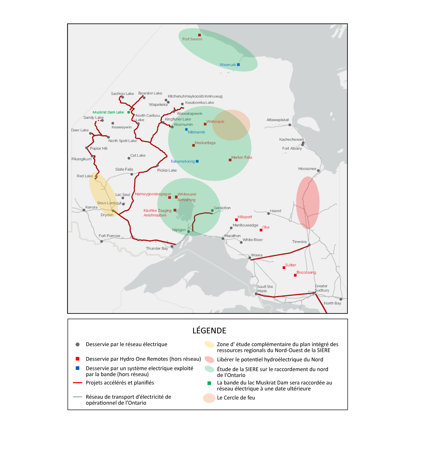 Les lignes de transport existantes ont été numérisées par le MEM à partir de diverses sources publiques (SIERE, MRNF, OpenStreetMap).