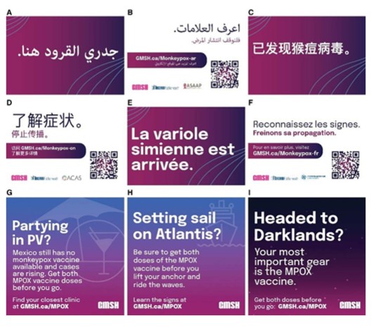 Campagne de sensibilisation à la mpox