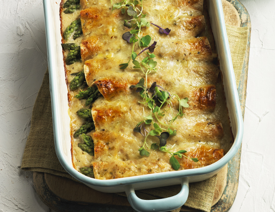 Asparagus and Chicken Enchiladas | Foodland Ontario