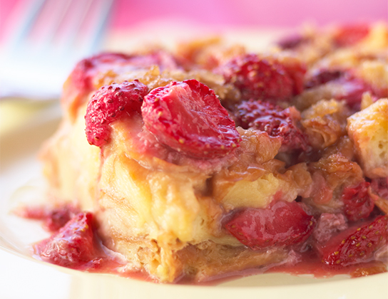 Berry Bread Pudding Foodland Ontario