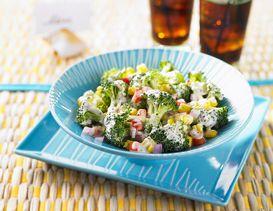 Caribbean Corn and Broccoli Salad | Foodland Ontario