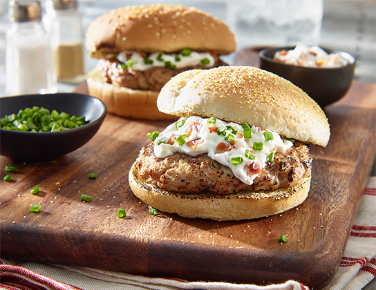 East Coast Rappie Pie Burger | Foodland Ontario