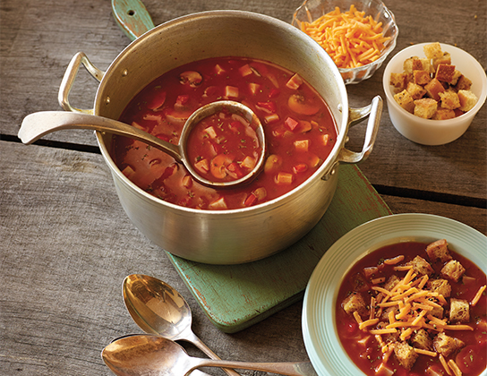 Easy Pizza Soup | Foodland Ontario