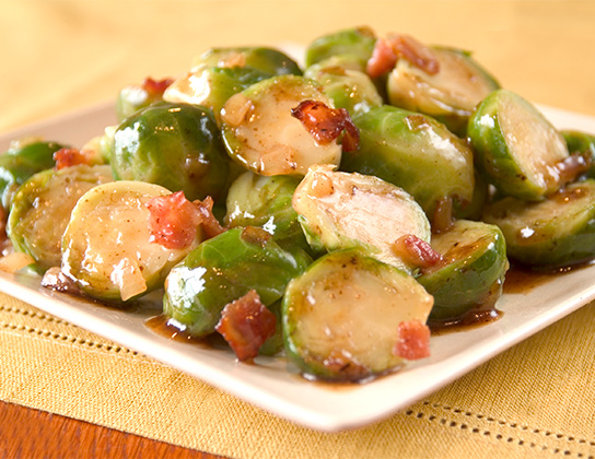 Brussels Sprouts With Honey-Garlic Glaze | Foodland Ontario
