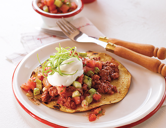 Tostadas Mexicaines