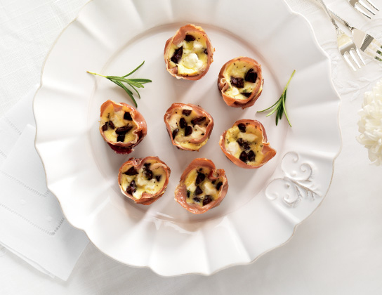 Mini Quiches in Prosciutto Cups | Foodland Ontario
