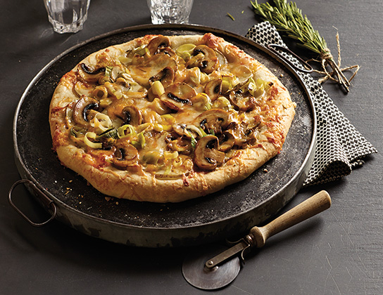 Savoury Potato, Mushroom and Leek Pizza | Foodland Ontario