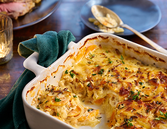 Scalloped Potatoes with Smoked Gouda | Foodland Ontario