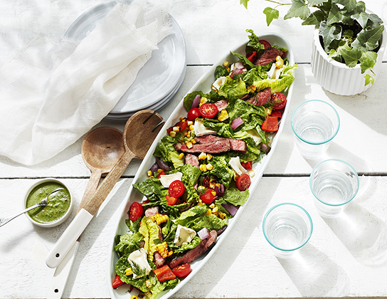 Steak and Brie Herbed Salad | Foodland Ontario