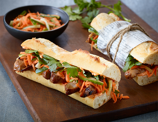 Banh Mi (Vietnamese Chicken Sandwiches) | Foodland Ontario