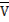 Image of symbol: V bar.