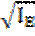 Image of the square root of I subscript E.