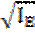 Image of the square root of I subscript E.