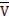 Image of symbol: V bar.