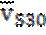Image of symbol: v bar subscript S30.
