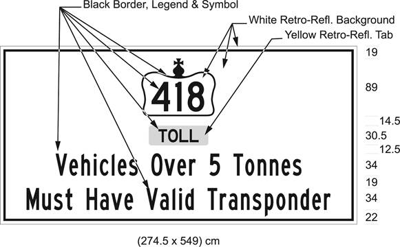 Illustration of sign with 