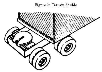 Illustration of Figure 2 - Fifth wheel assembly mounted on the rear of semi-trailer